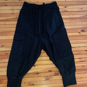 Black Cargo sweat pants!